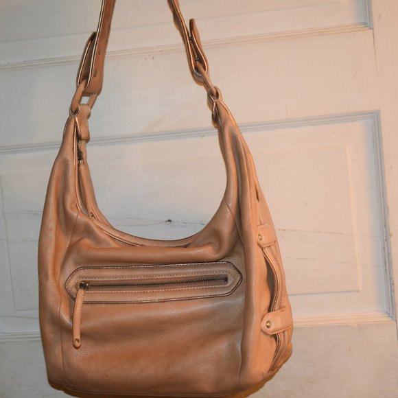 Cole Haan Multi Tan Leather Bag and Sandals Size 9 Nice! - Picture 7 of 14